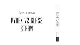 How To Use Pyrex V2 Glass Straw