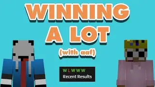 Winning Bedwars A LOT (with aaf)
