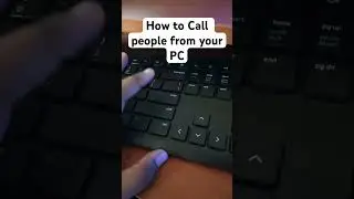 How to call people from your PC 