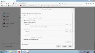 Firefox: how to configure proxy server in Firefox