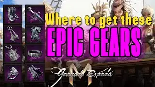 Granado Espada M - Guide to Land of the Dead (Get Easy Epic Gears)