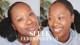How to: Sleek Pony tail with kinky twists extensions | MJ's Way