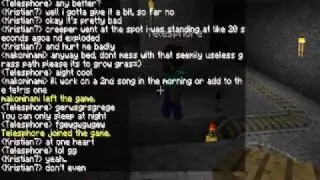 Minecraft: Skeleton riding a minecart