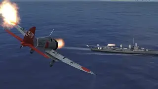 Attacking an enemy convoy in Wings of steel 