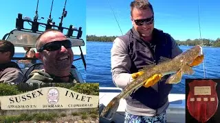 Fishing Sussex Inlet and St Georges Basin for big flathead