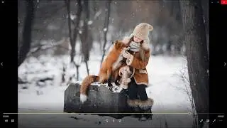 Add Snow video Animation using Photoshop and the LSP Ice Kissed Winter PS Action Suite video 2