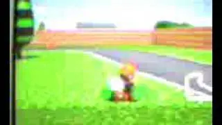 Let's Play Mario Kart 64 - Time Trail with Mario on Mario Raceway