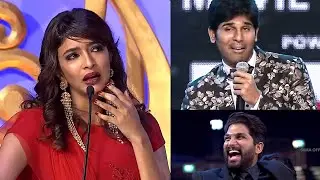 Evergreen English Class by Manchu Lakshmi to Allu Sirish | SIIMA AWARDS
