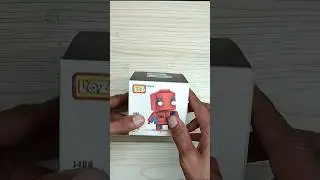 unboxing Lego spider man. building block