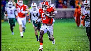 Travis Etienne Career Highlights (2017-2020) || Clemson RB #9