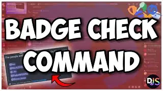 [NEW] - How to make a BADGE CHECKER COMMAND for your discord bot! || Discord.js V14