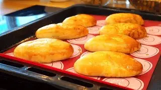 👌Лучшее Тесто на Пирожки! Пирожки с Двумя Разными Начинками!
