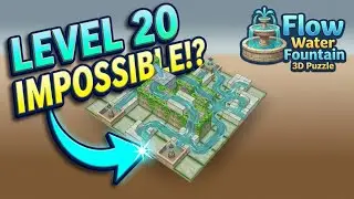 Classic - Maniac - Level 20 | Flow Water Fountain 3D Puzzle | Walkthrough, Gameplay, No Commentary