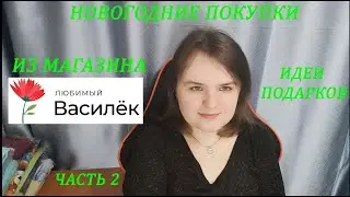 WILDBERRIES И ВАСИЛЁК + OZON / РАСПАКОВКА НОВОГОДНИХ ПОКУПОК / ИДЕИ ПОДАРКОВ / ЧАСТЬ 2