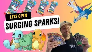 Let's Open a Whole Bunch of Pokemon Packs! Surging Sparks and We Talk About the TCG Market
