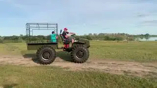 Обкатка нашего нового Вездехода!)