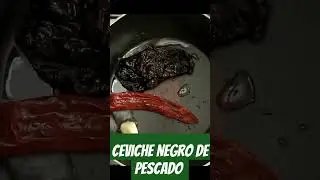 ceviche Negro de Pescado #ceviche #aguachile #mariscos