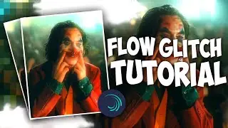 Flow glitch tutorial | Flow glitch in Alight motion