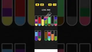 water sort puzzle level 3551