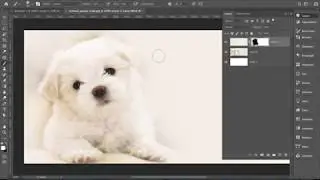 Using the gradient tool in Photoshop