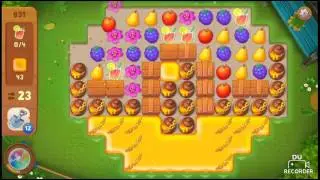 Gardenscapes level 831 walkthrough