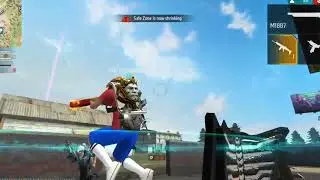 Free Fire game play || BR || 1vs4#