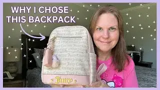 WHAT'S IN MY JUICY COUTURE BACKPACK PURSE + WHY I CHOSE IT