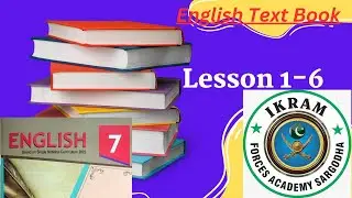 English text book |1-6 chapters| @paf&cadetcolleges