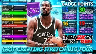*GAME BREAKING* NEW BEST 3-LEVEL SCORER BUILD NBA 2K21 NEXT GEN 🤓 BEST KEVIN DURANT BUILD NBA2K21