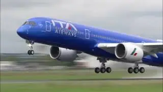 ITA Airways Airbus A350 - 900 Flying