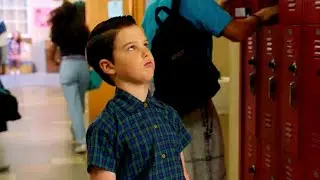 Young Sheldon hates homework