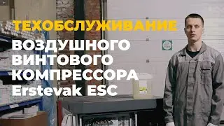 Техобслуживание воздушного винтового компрессора Erstevak ESC