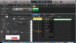How to change how hard notes are hit (Velocity) Logic Pro X
