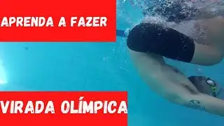 Como aprender a virada olímpica da natação (nado crawl)