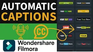 Filmora 14 Tutorial: Automatic Captions!