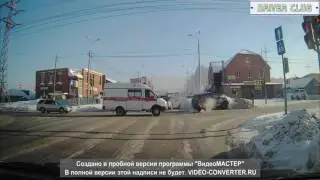 Авария с участием скорой!