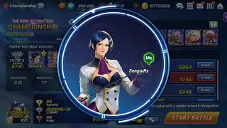 KoF ALLSTAR Elisabeth Branctorche Championship Test 1🏆