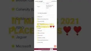 #NO1 IIT MADRAS PLACEMENTS❣️😍❣️😍❣️  #iitmadras  #shorts