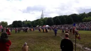 Времена и эпохи 2016. Парк Коломенское.  Битва дружин.