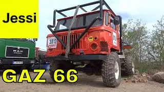Unstoppable GAZ 66 Conquers Sandy Terrain