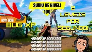 NOVO GLITCH DE XP NO FORTNITE!!! LEVEL 100 EM UMA SEMANA!