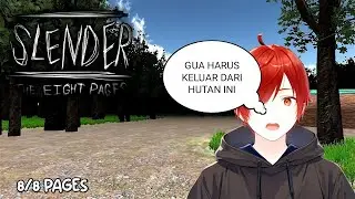 Menamatkan Slender The Eight Pages | DayTime Mode 8/8 Pages