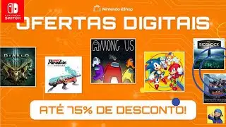 😱Promoções da Semana‼️Jogos para Nintendo Switch 09/04/22