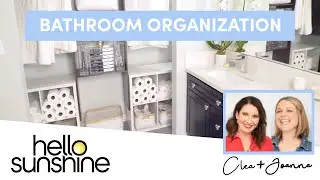 How To Organize Your Bathroom with The Home Edit | Master the Mess EP 7