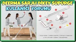 DEERMA VC25 KABLOSUZ DİKEY ŞARJLI SÜPÜRGE | KULLANICI YORUMU GÜNCEL| Xiaomi  Wireless Vacuum Cleaner
