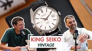 Aurélien découvre son cadeau d'anniversaire, une King Seiko Vintage dans un état incroyable !