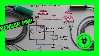 ⚡Instalar y conectar un sensor PNP ⚡ INDUSTRIAL