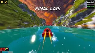 Jet Boat Racing game | gameplay