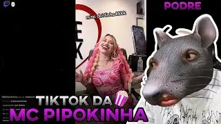 LUANGAMEPLAY REAGINDO A UM TIKTOK DA MC PIPOKINHA COM A NOVA CONTRATAÇÃO