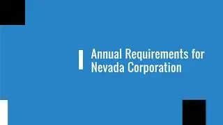 Nevada Business Renewal | IncParadise